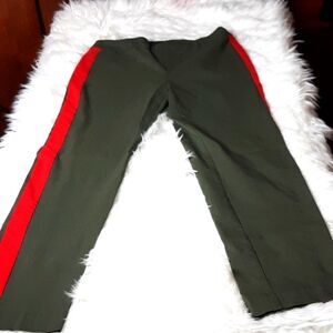 Y2K Zac &  Racheal  Green‎ PullOn Crop Pants 8